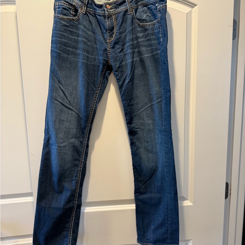 Vigoss Women's Straight Blue Jeans